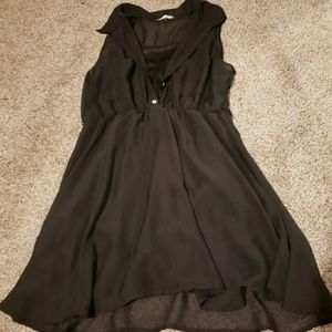 Black Button Down Dress